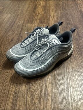 Nike Air Max 97 Ultra '17 Gray Athletic Running Shoes Sneakers Men’s Size 10